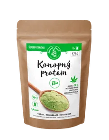 Zelená Země Konopný protein 125 g BIO